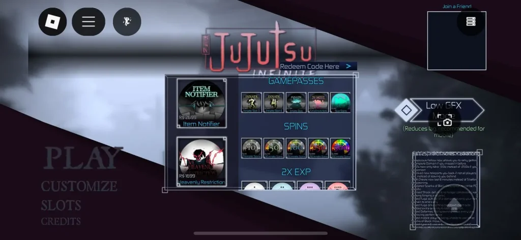 From the Main Menu